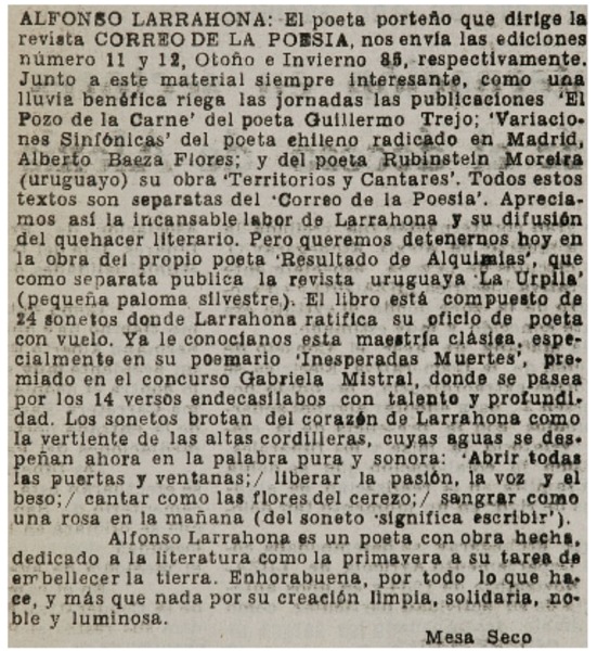 Alfonso Larrahona