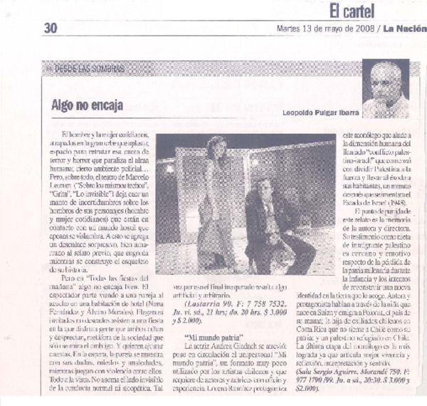 Algo no encaja