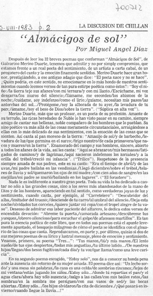 Almácigos de sol