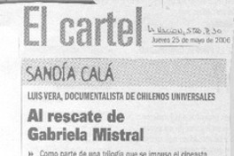 Al rescate de Gabriela Mistral