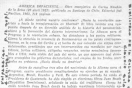 América impaciente