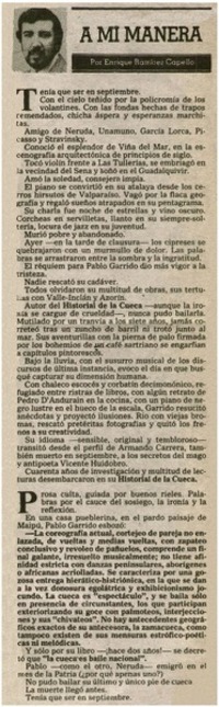 A mi manera