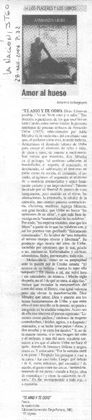 Amor al hueso