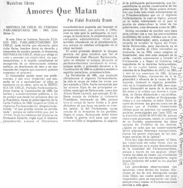 Amores que matan