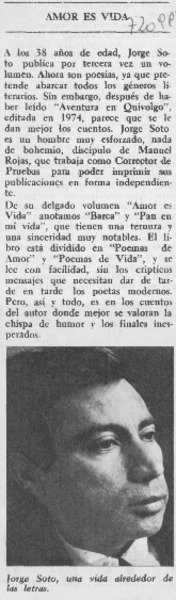 Amor es vida.