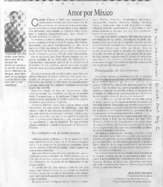 Amor por México
