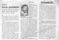 Amor prohibido