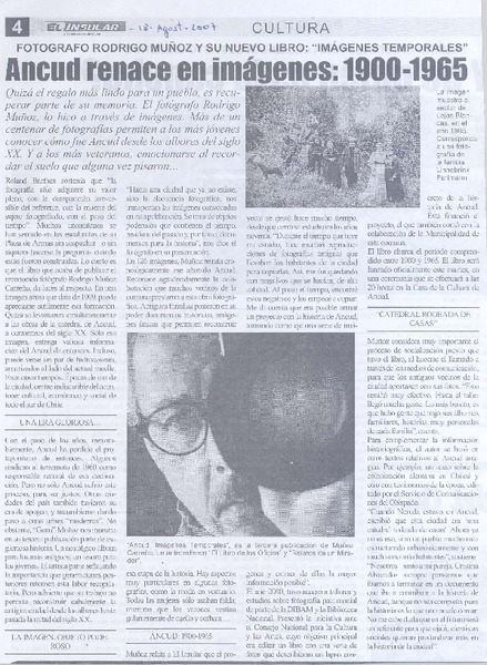 Ancud renace en immágenes: 1900-1965