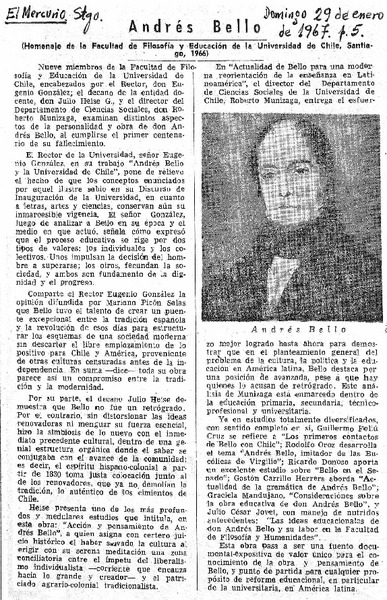 Andrés Bello.
