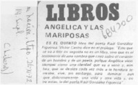 Angélica y las mariposas.