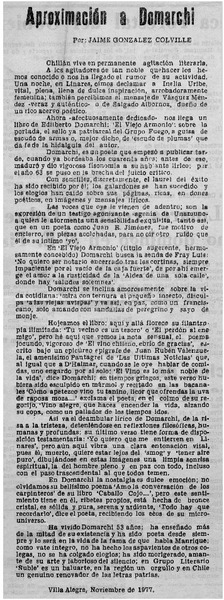Aproximación a Domarchi