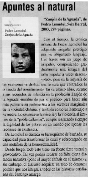 Apuntes al natural