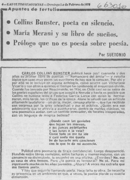 Apuntes de tertulia