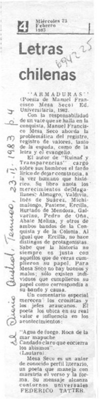 Armaduras"