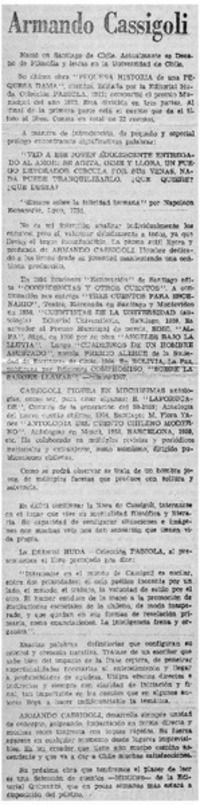 Armando Cassigoli