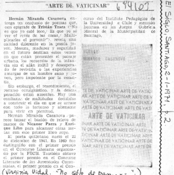 Arte de vaticinar"