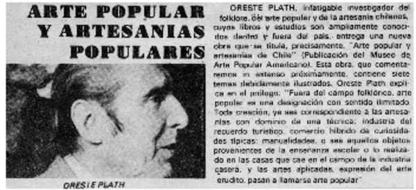 Arte popular y artesanías populares.