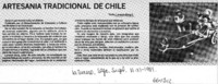 Artesania tradicional de Chile.  [artículo]