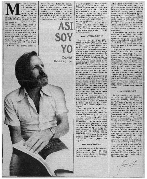 Así soy yo.