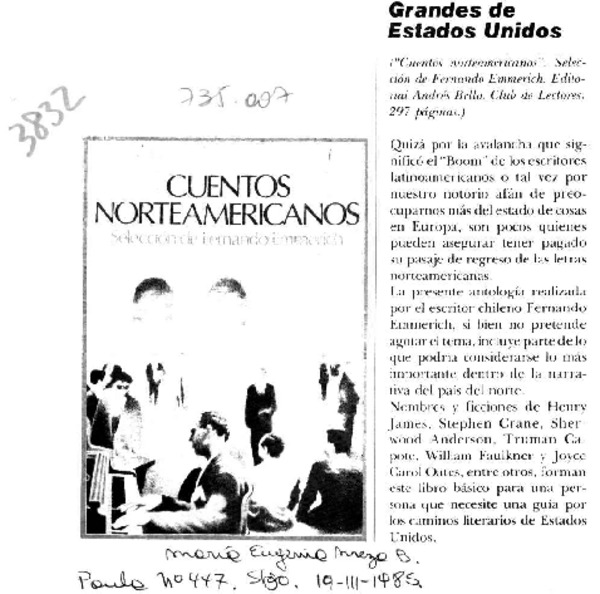 Grandes de Estados Unidos.
