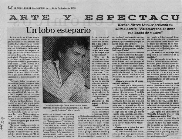 Un lobo estepario  [artículo].