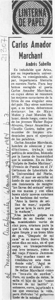Carlos Amador Marchant