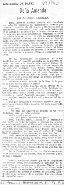 Doña Amanda