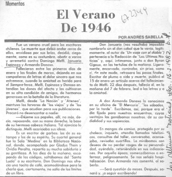 El verano de 1946