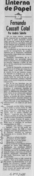 Fernando Cauzatt Cotal