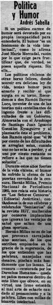 Polítca y humor