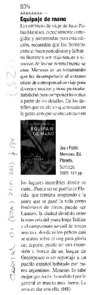 Equipaje de mano