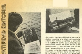 Santiago visto por tres arquitectos.  [artículo]