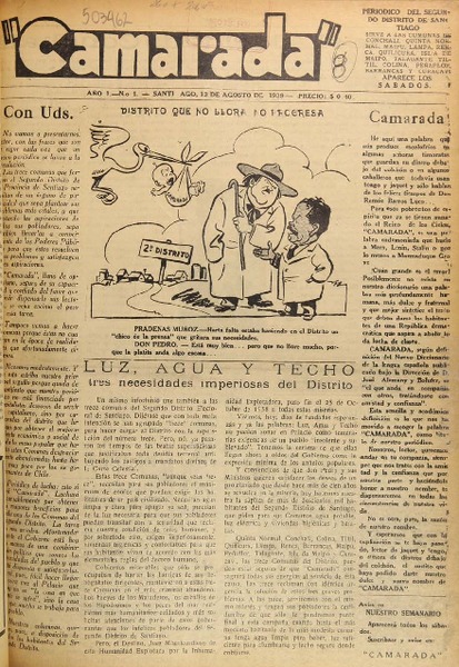 Camarada (Santiago, Chile : 1939)