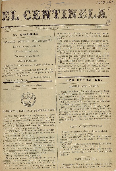 El Centinela (Taltal, Chile : 1894)