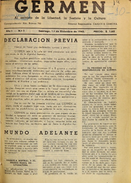 Germen (Santiago, Chile : 1945)