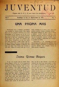 Juventud (Santiago, Chile : 1937)