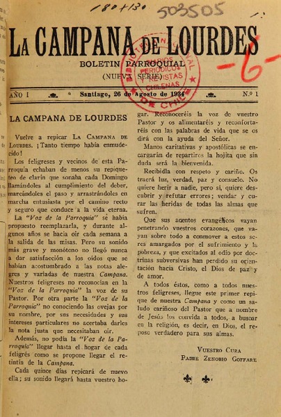 La Campana de Lourdes.