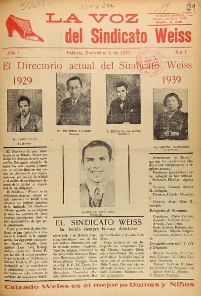 La Voz del Sindicato Weiss.