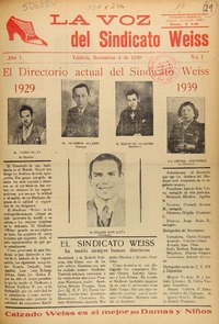 La Voz del Sindicato Weiss.