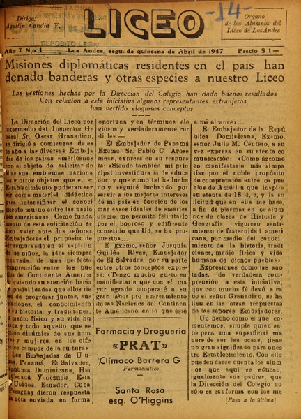 Liceo (Los Andes, Chile: 1947)