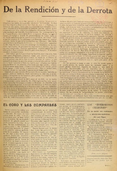 Noticioso de la Agrupación Patriótica Catalana.