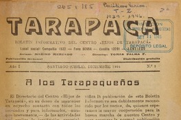 Tarapacá (Santiago, Chile : 1944)