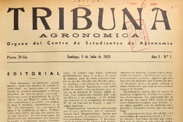 Tribuna agronómica