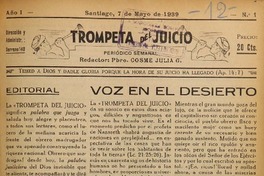 Trompeta del juicio.