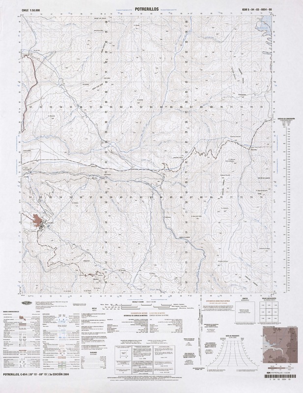 Potrerillos (26°15'-69°15')