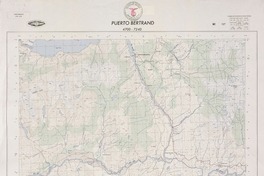 Puerto Bertrand 4700 - 7240 [material cartográfico] : Instituto Geográfico Militar de Chile.