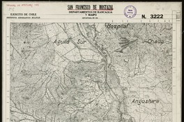 San Francisco de Mostazal Departamentos de Rancagua y Maipo [material cartográfico] : Ejército de Chile. Instituto Geográfico Militar.