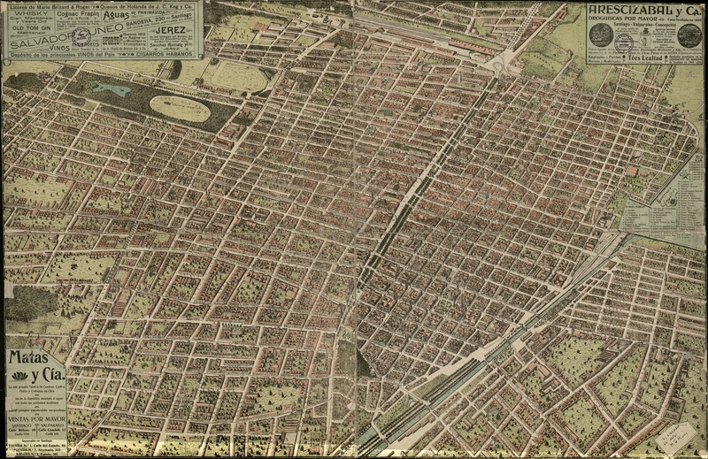 Santiago  [material cartográfico] H. G. Higley.