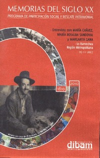 Entrevista con María Chávez, María Rosalba Sandoval y Margarita Gana Lo Barnechea, Región Metropolitana 05-11-2007