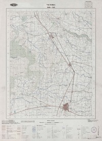 Victoria 3800 - 7215 [material cartográfico] : Instituto Geográfico Militar de Chile.